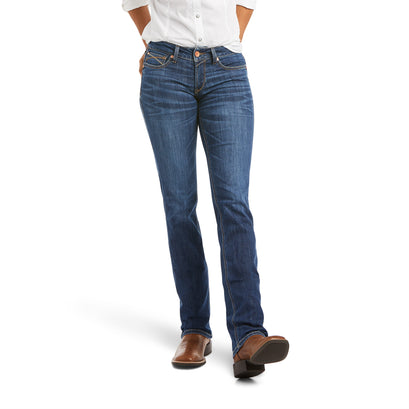 R.E.A.L.™ Mid Rise Brenda Straight Leg
