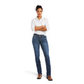 Ariat Women's R.E.A.L.™ Mid Rise Brenda Straight Leg Irvine 10037682 full