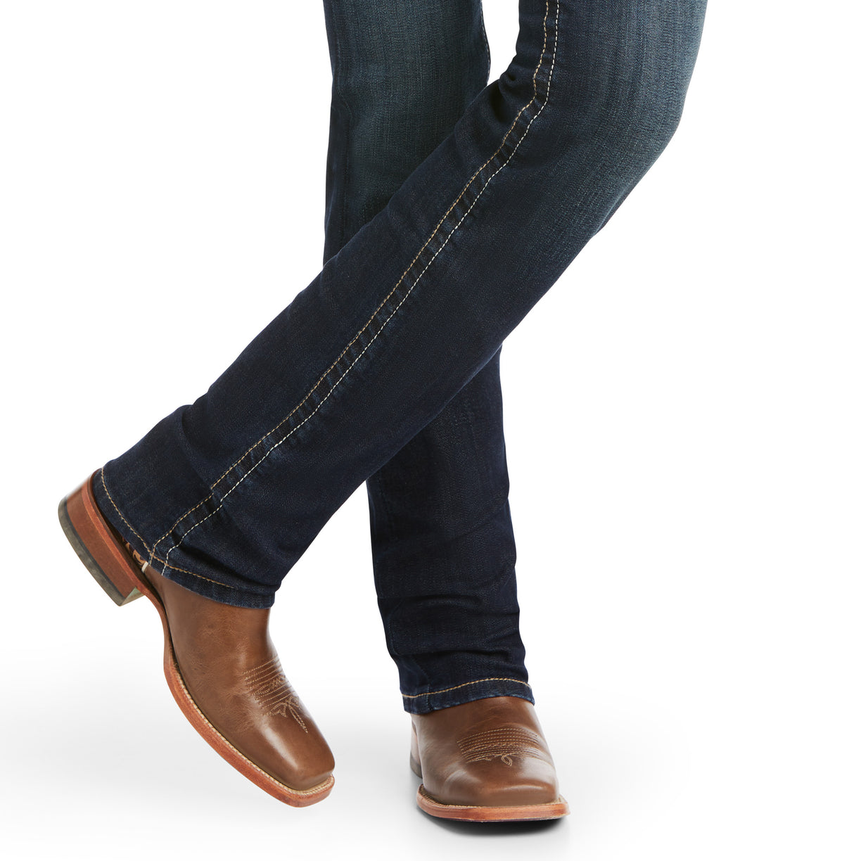 R.E.A.L. Mid Rise Arrow Fit Kylee Straight Leg