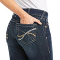 R.E.A.L. Mid Rise Arrow Fit Kylee Straight Leg