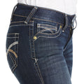 R.E.A.L. Mid Rise Arrow Fit Kylee Straight Leg