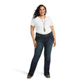 R.E.A.L. Mid Rise Arrow Fit Kylee Straight Leg