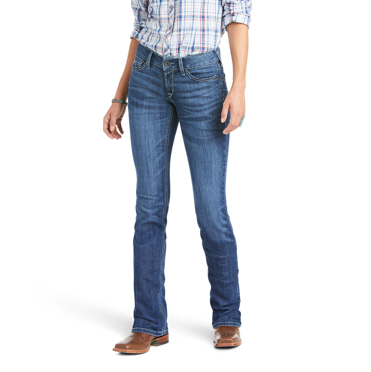 R.E.A.L. Mid Rise Kylee Boot Cut