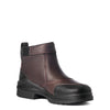 Women's Barnyard Side Zip Boots in Dark Brown 10003562 Ariat medial