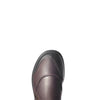 Women's Barnyard Side Zip Boots in Dark Brown 10003562 Ariat toe