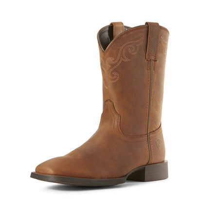 Roper Wide Square Toe Western Boot