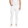 Men's Tri Factor Grip Knee Patch Breech Riding Pant in White 10030545 Ariat