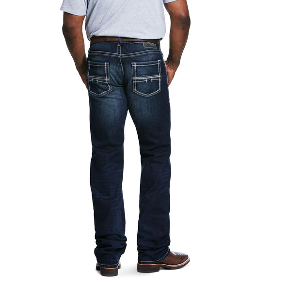 Men's M5 Slim Stretch Coltrane Stackable Straight Leg Jeans in Nightingale 10032088 Ariat