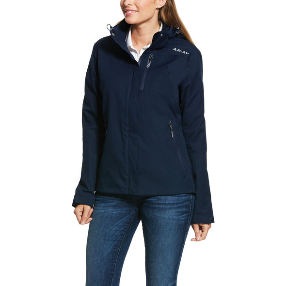 Women's Coastal Waterproof Jacket in Navy - Ariat 10030486