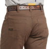 Men's Rebar M4 Low Rise DuraStretch Made Tough Stackable Straight Leg Pants in Wren 10034622 Ariat details
