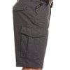 Men's Rebar DuraStretch Made Tough Cargo Shorts in Grey 10034681 Ariat side