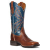 Women's West Bound Western Boots in Russet Rebel 10035986 Ariat medial