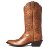Women's Heritage R Toe Western Boots in Copper Brown, 10035999 Ariat side