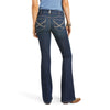 Women's R.E.A.L. Perfect Rise COREY Boot Cut Jeans in Pacific 10036094 Ariat back