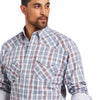 Relentless Steely Stretch Classic Fit Snap Shirt