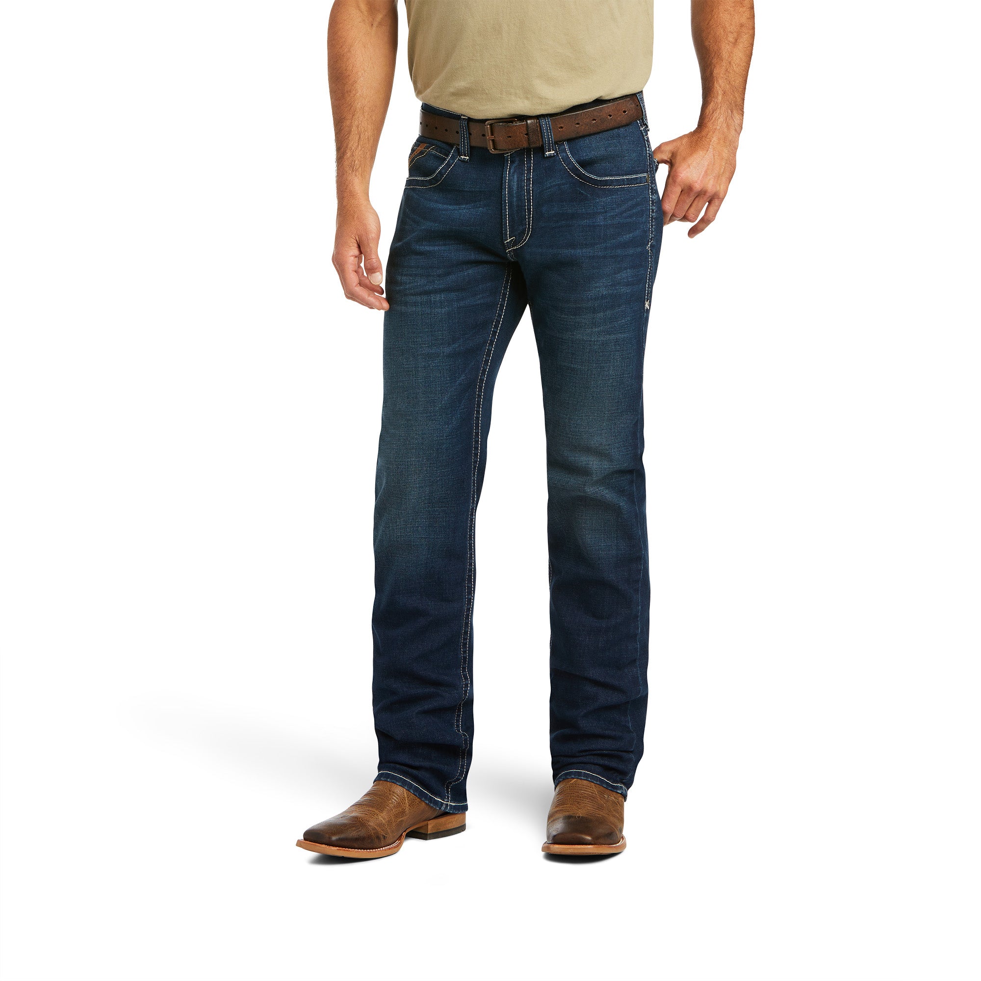 M5 Straight Stretch Remming Stackable Straight Leg Jeans – Ariat